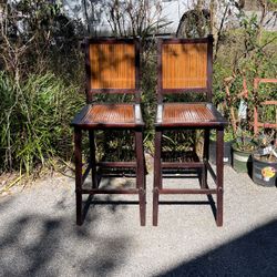 Wooden Bar Stools