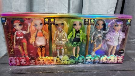 Rainbow high 6 pack original girls