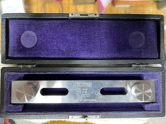 Taft Pierce 5” Sine Bar with Case