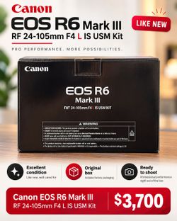 Cannon R6 mach 3