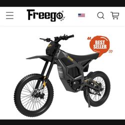 Freego Nova 5  Mid-Drive Off-Road Electric Dirt Bike