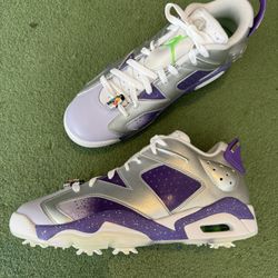 Jordan 6 Golf Purple DS No Box Size 10