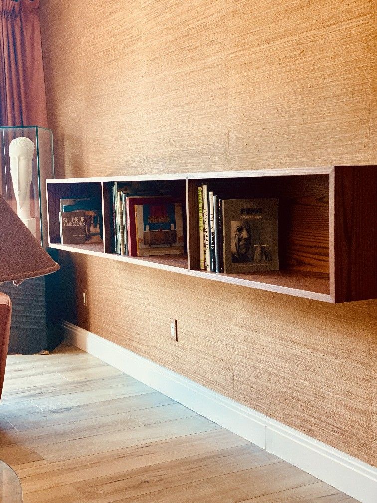 Floating Bookcase New Custom Built 