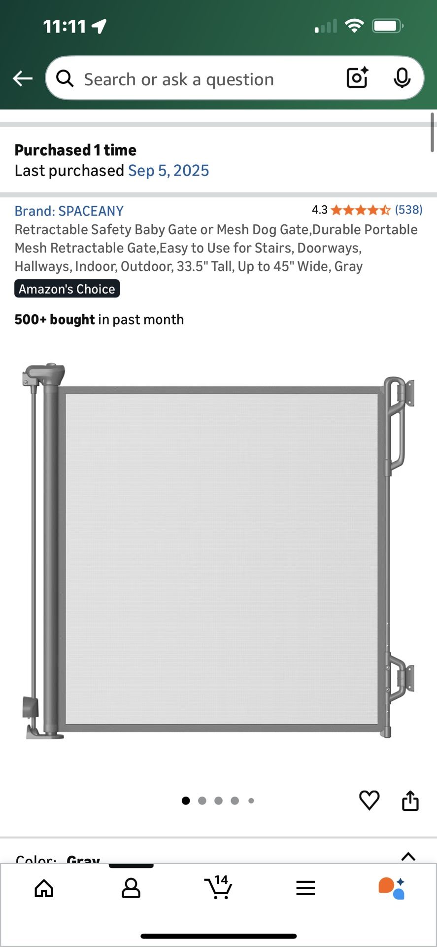 Brand New Baby/Stair/Dog Gate In Box