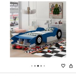 Full Size Kids Car Bed 