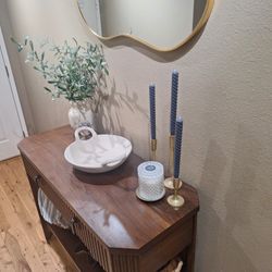 Entry Table Flutted Modern