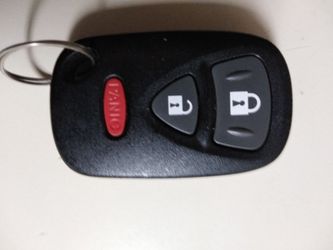 Keyless remote