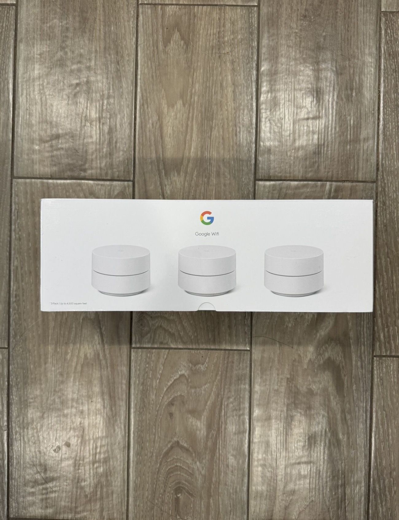 NEW Google WiFi 3 Pack SEALED
