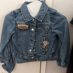 Jean Jacket Girls H&M Size 6-7