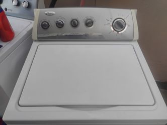 Whirlpool silver top washer