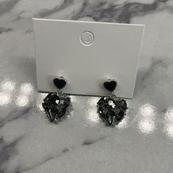 Heart Charm Earrings
