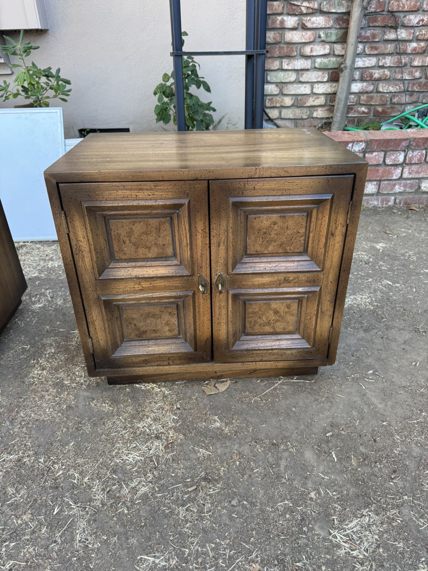 Vintage Wood Stand 2