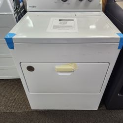 Whirpool 7.0 cu. ft. 240-Volt White Electric vented Dryer
with AUTODRY Drying System