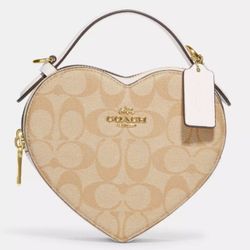 COACH heart Purse