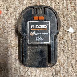 Ridgid 18v Lithium Ion Battery