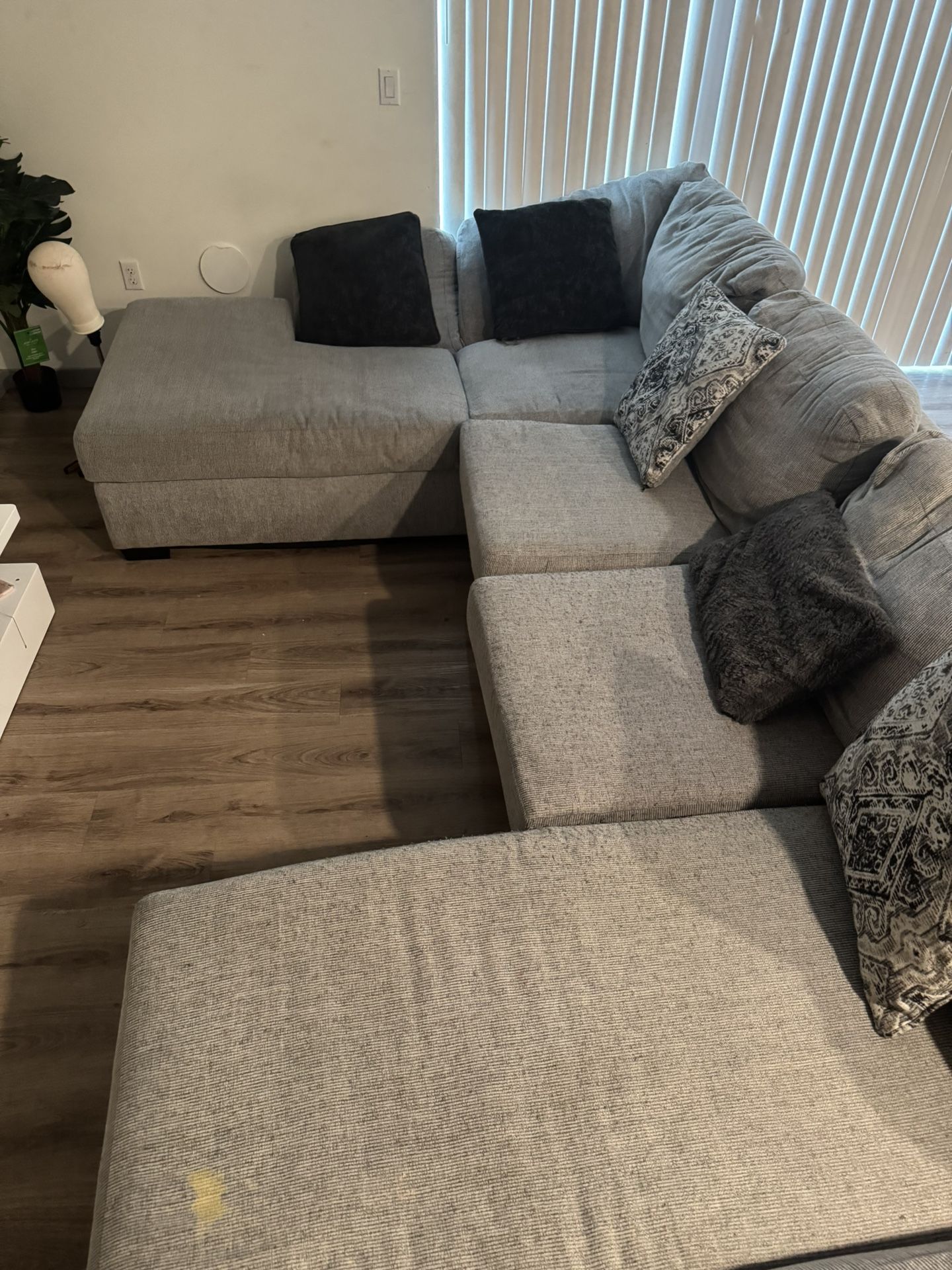 Grey Sectional Couch