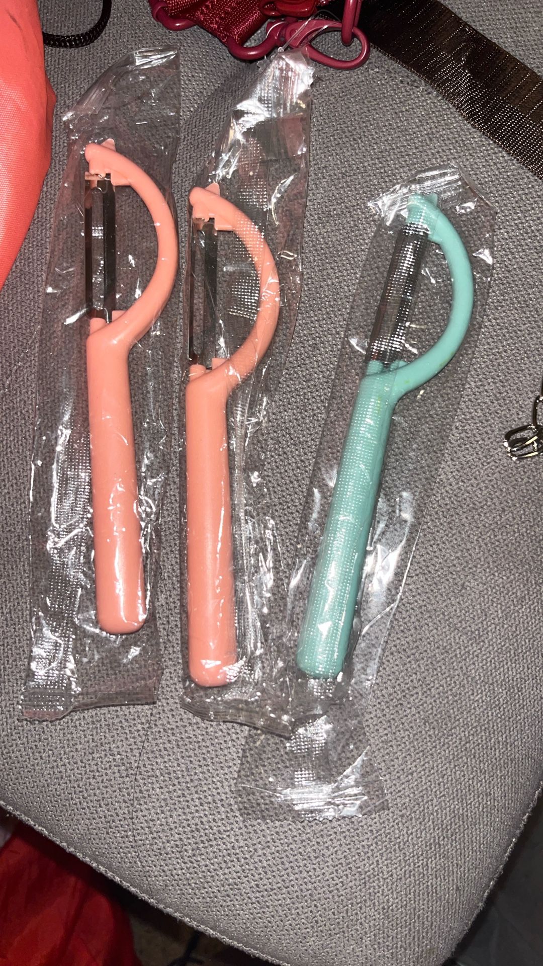 3 Pcs Fruit Peeler, Vegetable Peeler, Creative Peeler, Stainless Steel Peeler, Potato Peeler, Kitchen Peeler For Melon, Pear, Carrots, Kitchen Too