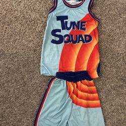 Tune Squad Jersey Set Space Jam Kids Costume Bugs Bunny- Small