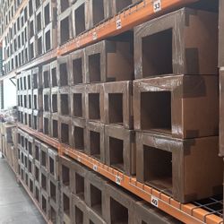Heavy-Duty Storage Bins or Repurposed Warehouse Pick Bins