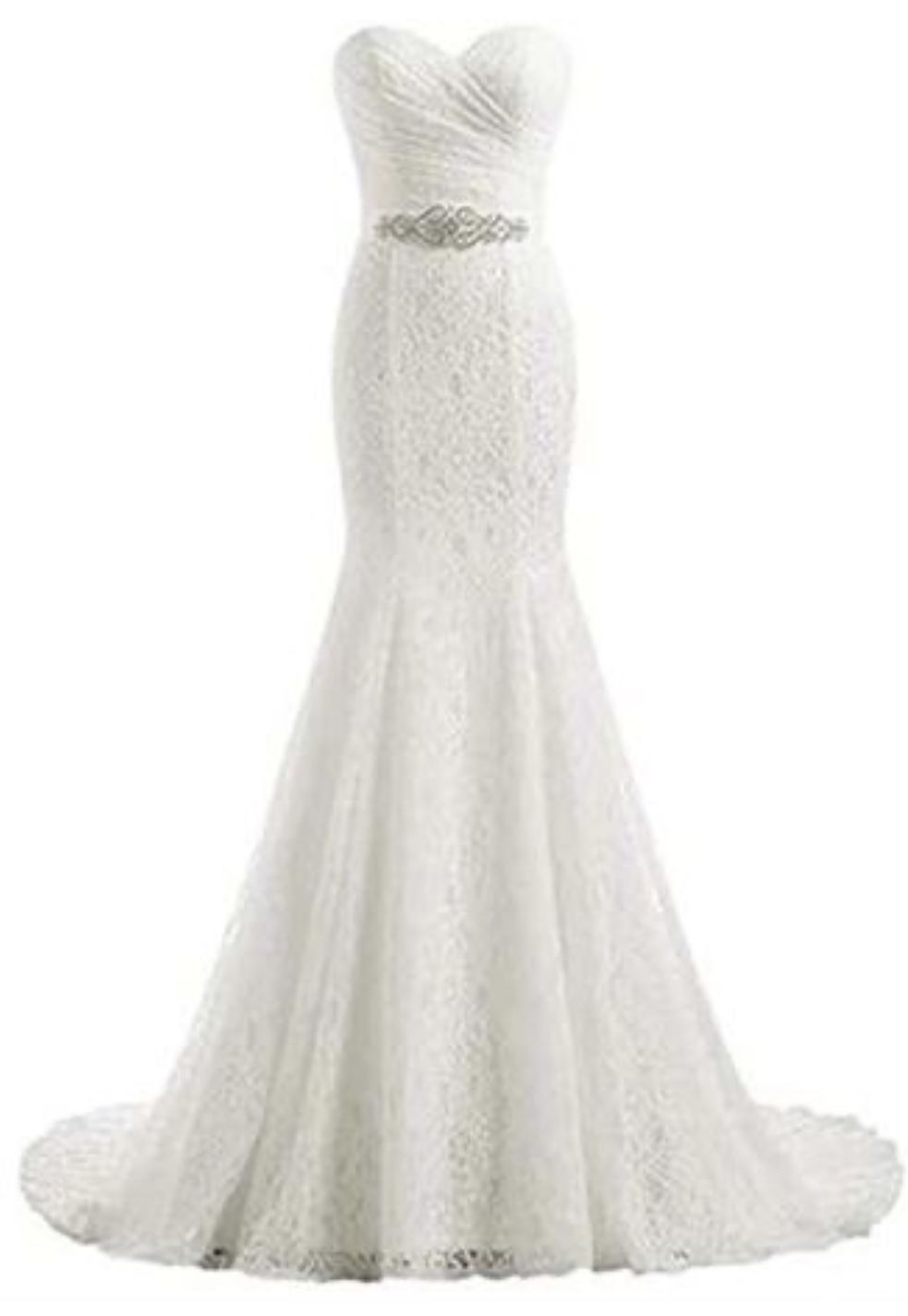 Women's Sweetheart Mermaid Lace Bridal Dresses