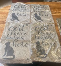 4 garden flags