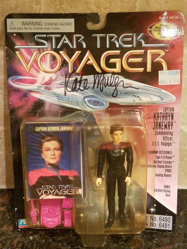 Star Trek: Voyager Kathryn Janeway Autographed