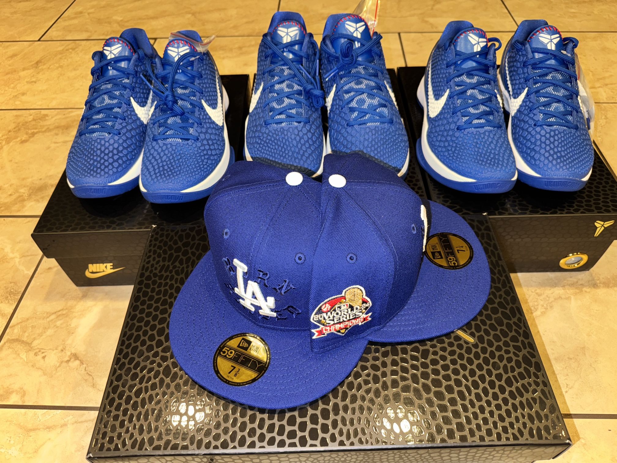 Dodgers Bundle Kobe’s & BxR LA Hats