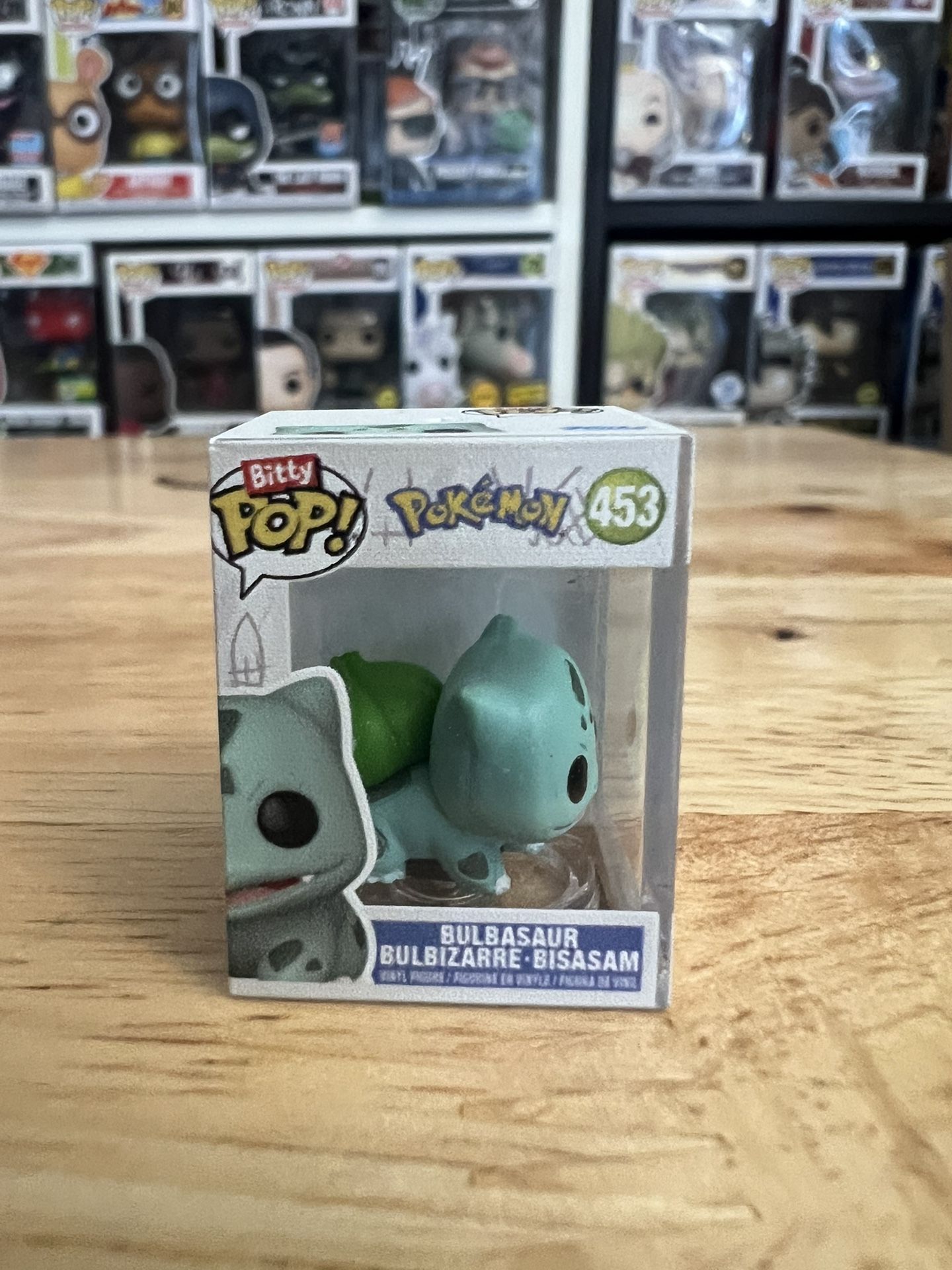 BITTY Bulbausaur Pokemon Funko Pop #453 Pokémon Vinyl Figure TCG Niantic Plant