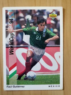 1993 Upper Deck World Cup 94 "Raul Gutierrez "