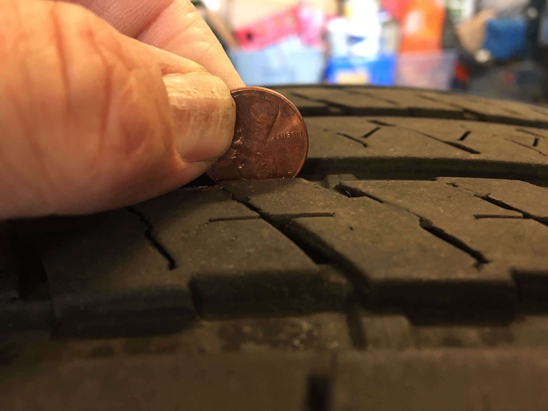 4x 20” Bridgestone Tires (used) Jeep Grand Cherokee 265/50R20 for Sale