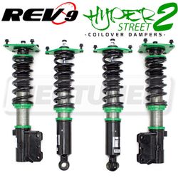REV9 HYPER-STREET II DAMPER 32-WAY COILOVERS KIT STRUT SHOCK SPRING FOR Mazda RX-7 (FC) 86-91