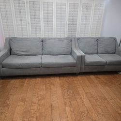 2 Piece Sofa + Loveseat.