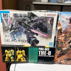 ALL 4 Items including GUNDAM EXIA 