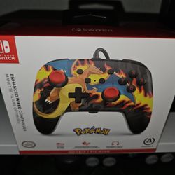 PowerA Enhanced Wired Controller Pokémon Charizard Firestorm