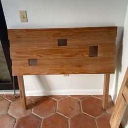 Two Single Headboards 