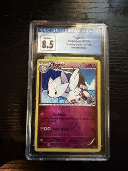 2015 Pokemon Roaring Skies Togetic #44/108 Rev Holo CGC 8.5