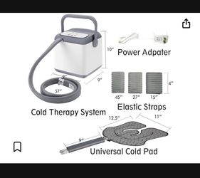 Cold Therapy Device with Knee Pad