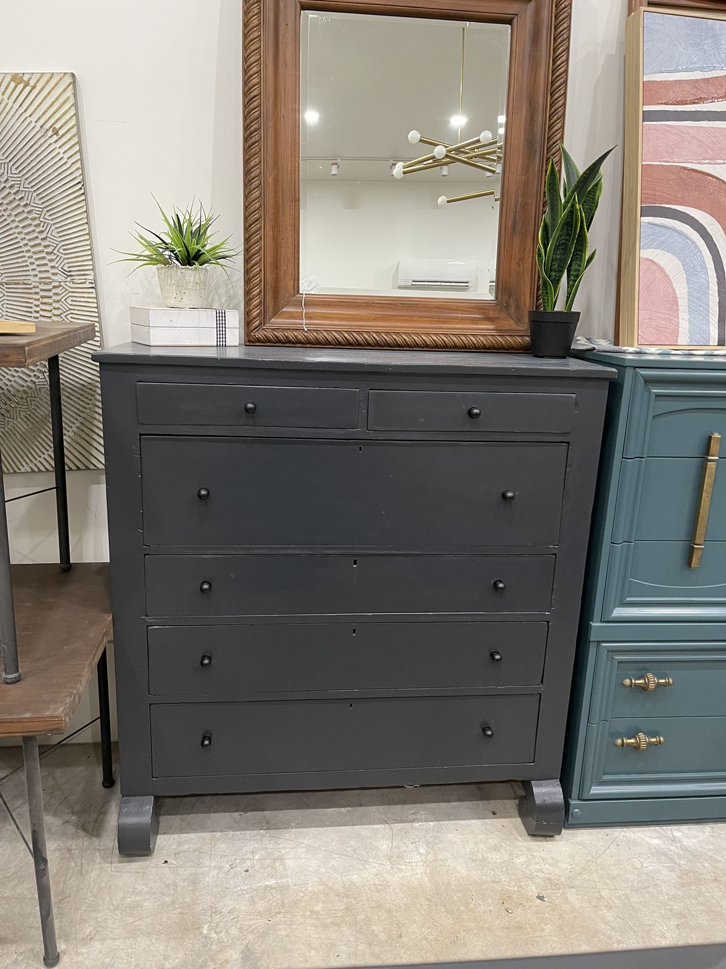 Solid Wood, Heavy Dresser, Vintage