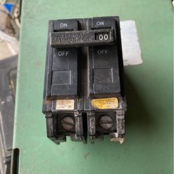 100A 120/240VAC G.E. Circuit breakers