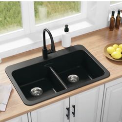 New 2 Double Sink 