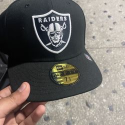 Raiders Hat 7 3/8 