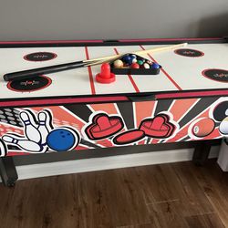 3 In 1 Game Table       (24Wx48Lx33H )