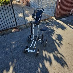 BagBoy Golf Push  Cart Quad with Seat