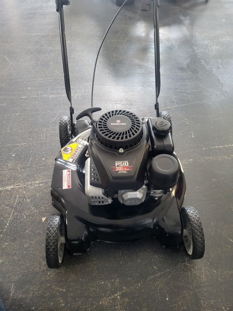 Lawn Mowers for Sale
Yard Machines 20in. Gas Push Mower
(Making Way For New Inventory Sale)