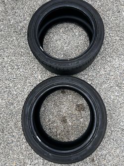 Lot of 2 Bridgestone Potenza S001 Runflats 255/40R18