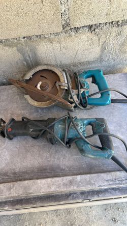 MAkita worm drive and sawzall