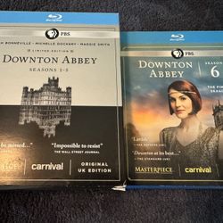 Downton Abbey: Seasons 1 - 5 + 6 on Blu-ray