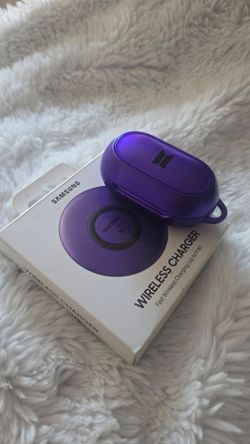 Samsung BTS Galaxy Buds+ with BTS Wireless Charging Pad