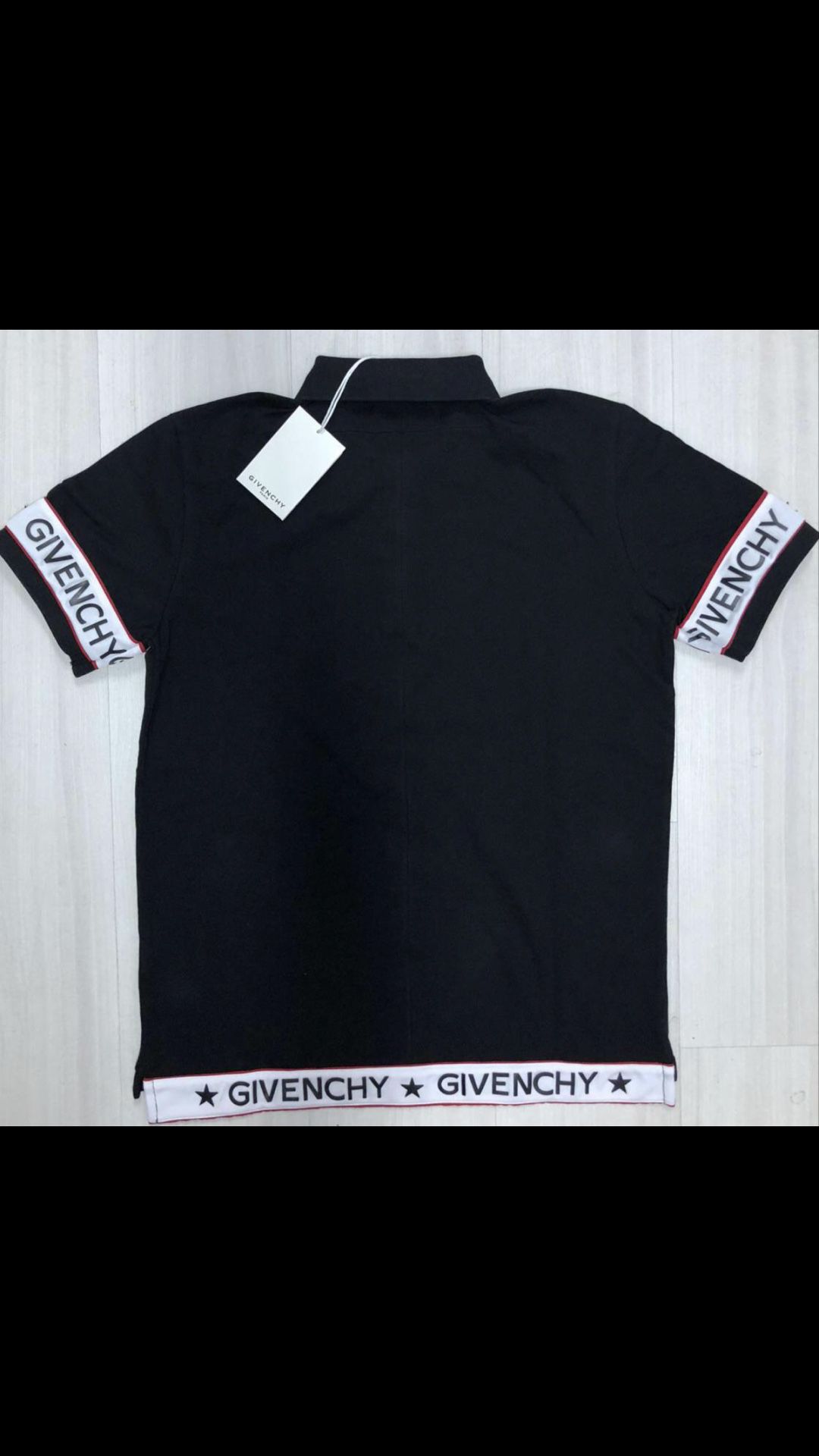Brand new Givenchy T-shirt logo striped
