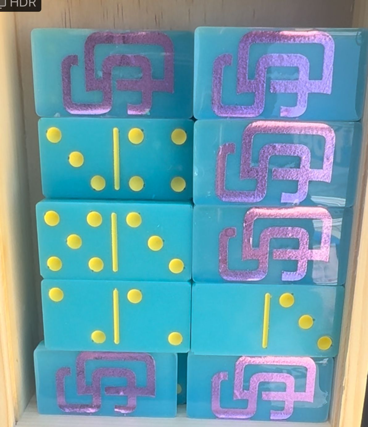 San Diego Padres Epoxy Dominoes